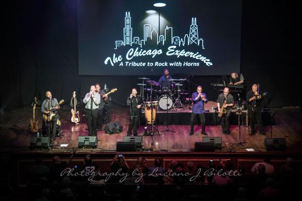 The Chicago Experience will perform at Cedar Creek on August 28. Photo credit: Luciano J Bilotti.