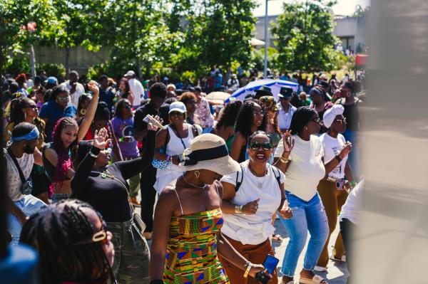 Hella Juneteenth Crowd