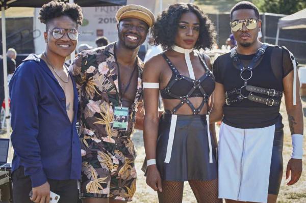 Oakland Black Pride Photo of Four People