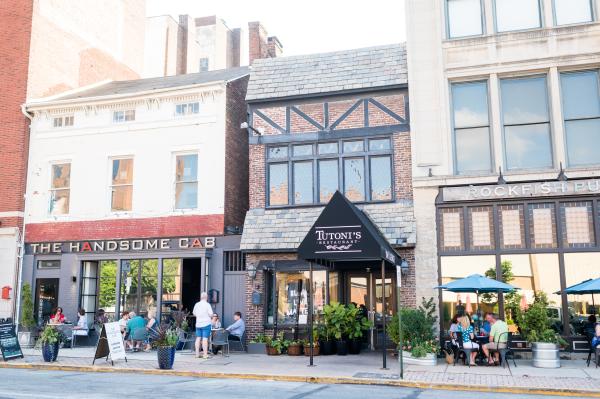 Outdoor Dining on Restaurant Row In York, PA