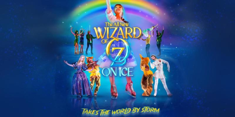 Wizard of Oz on Ice at the Tobin Center Graphic