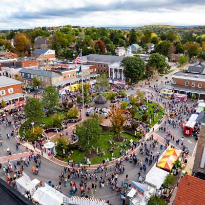 Fort Ligonier Days attracts a crowd to the diamond.