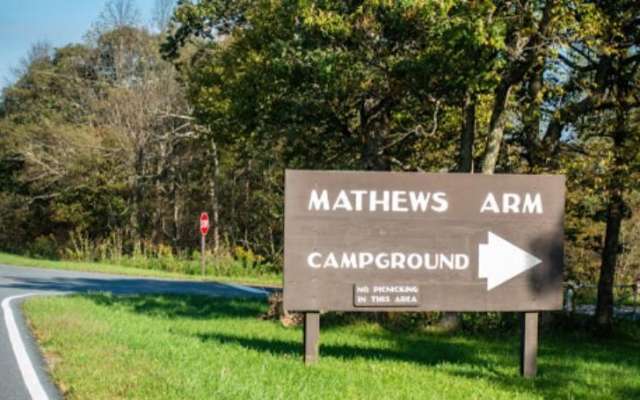 Mathews discount arm campground