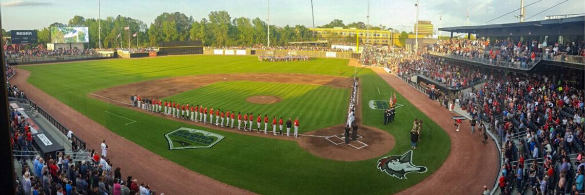 Image of ball game at Segra Stadium