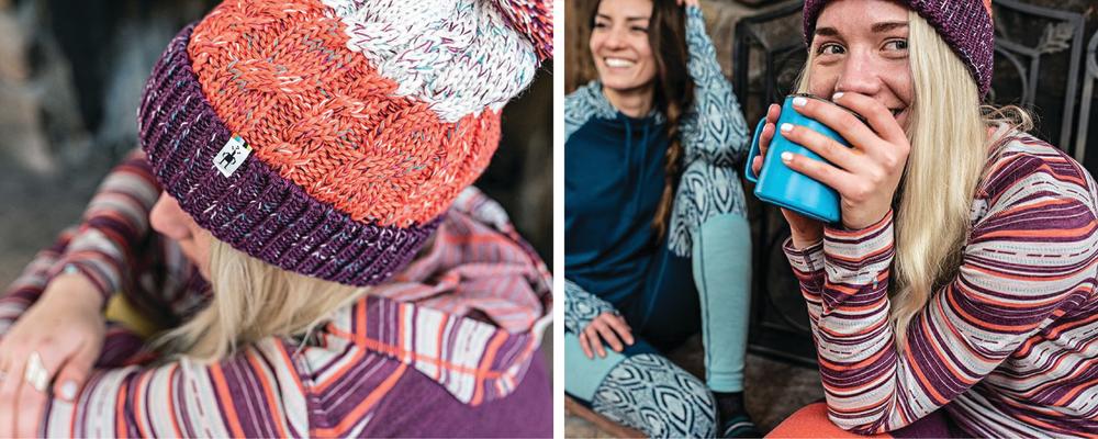 Cozy up in a smartwool base layer