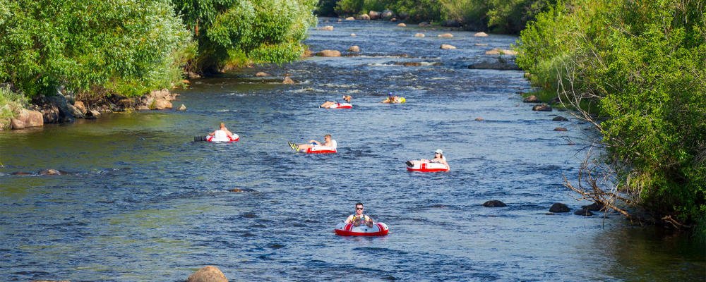 Tubing Yampa River Steamboat