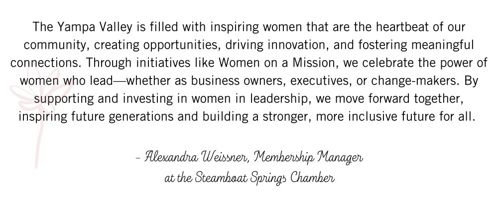 women on a mission quote