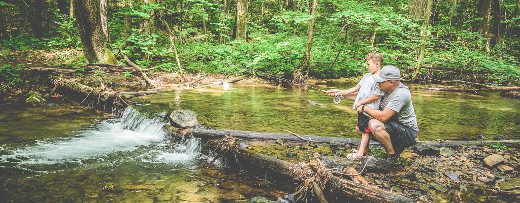 A Family Fishing Trip in the Laurel Highlands