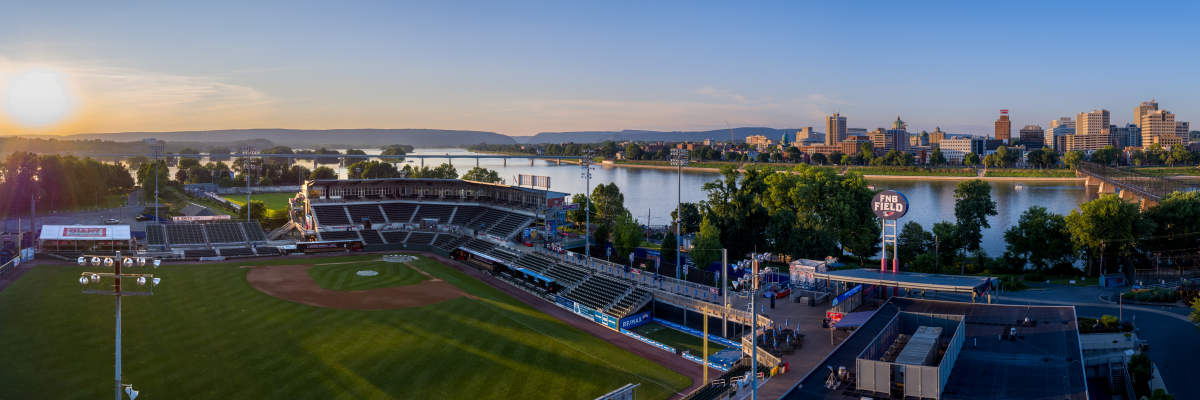 Harrisburg City Island and Skyline