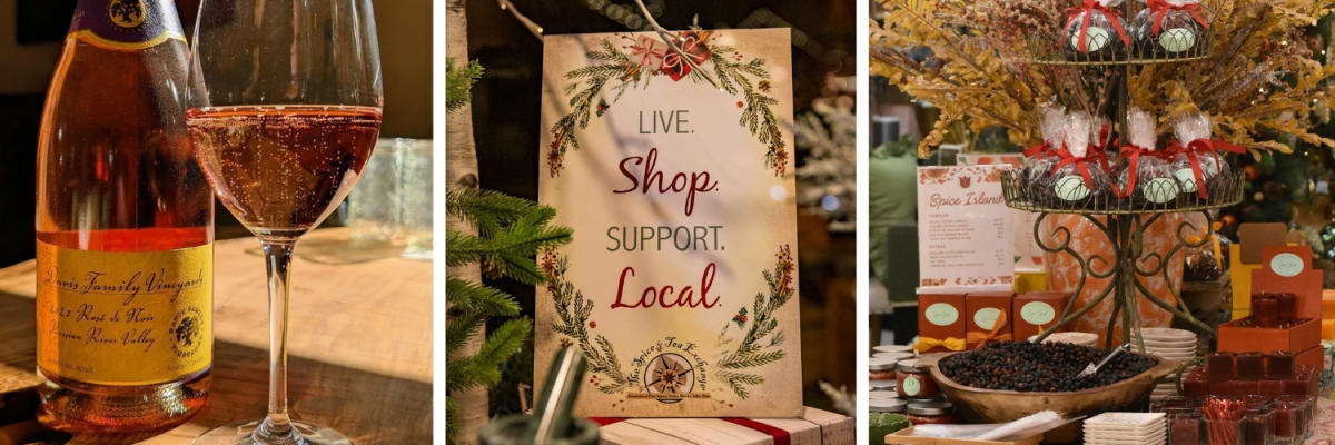 Gourmet Provisions Holiday Gifts Banner