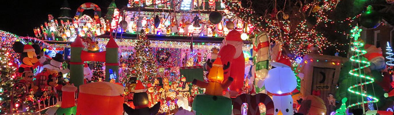 Hollys Tacky Christmas Lights in Fairfax County, Virginia