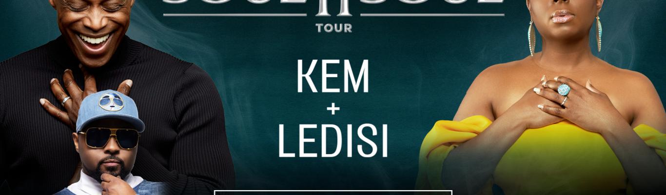 KEM & LEDISI ANNOUNCE THE SOUL II SOUL TOUR COMING TO PAYCOM