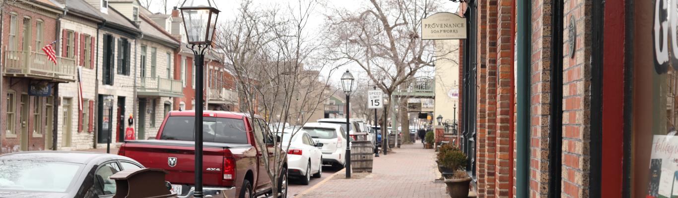 St Charles Scenery for Your Zoom Meetings | Main Street & Parks