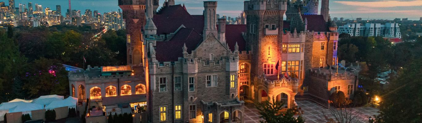 Casa Loma at Dusk