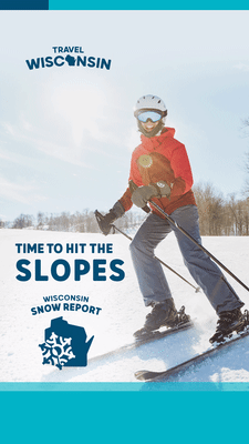 Time to Hit the Slopes animated story ad