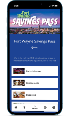 Fort Wayne Savings Pass for Mobile