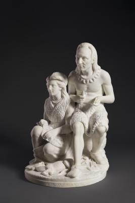 "The Old Arrow Maker," Edmonia Lewis (3)