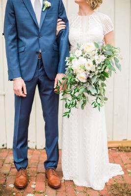 Blue Suit South County Weddings