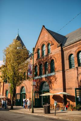 Central Market with Market District banner