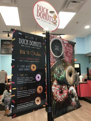 Duck Donuts Signage