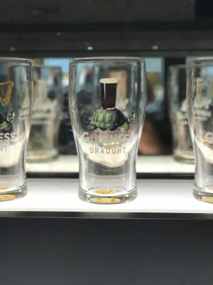 Guinness Glass at Two Brother