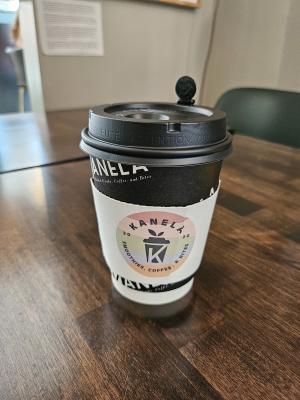 A fall drink from Kanela Coffee