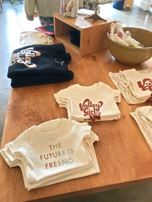 "The Future is Fresno" baby clothes