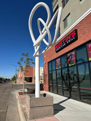 Kelly Goff downtown Greeley art display