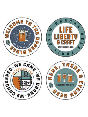 Brew Barons 5th Prize Coasters