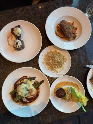 Lighthouse food assortment