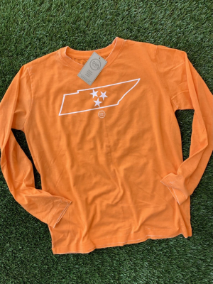 Orange Long Sleeve TN Tee