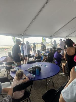 People at Thunder Over Louisiana Air Show