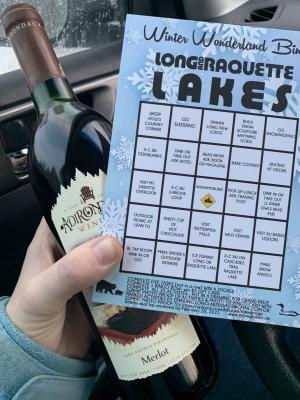 Long Lake Winter Bingo