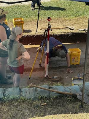 Influencer - Robin LaMonte - Archeology Dig in Jamestown