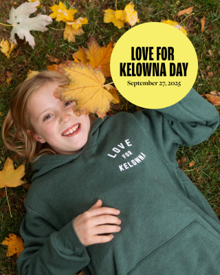 Love for Kelowna Day 2025 In-Feed Overlay Example