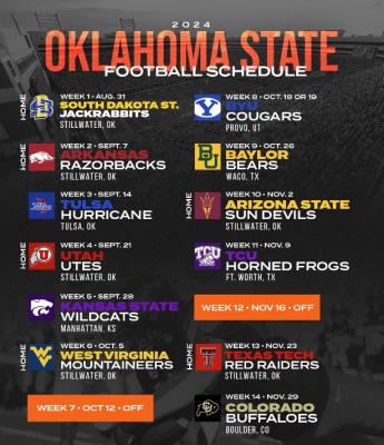 2024 Football Schedule