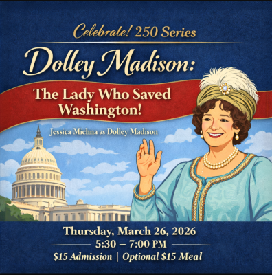 Dolley Madison at the Dayton Woman's Club
