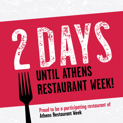 Restaurant Week social post partner countdown 2 days