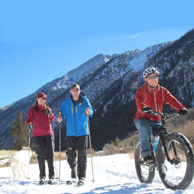 skiing