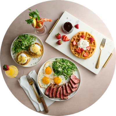 Breakfast spread