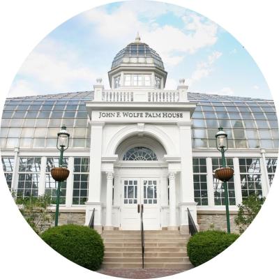Exterior of Franklin Park Conservatory