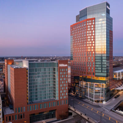 Hilton Columbus Downtown with new tower, opened in 2022