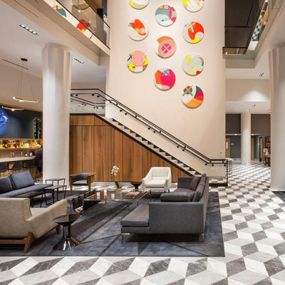 Lobby in Le Meridien, The Joseph hotel