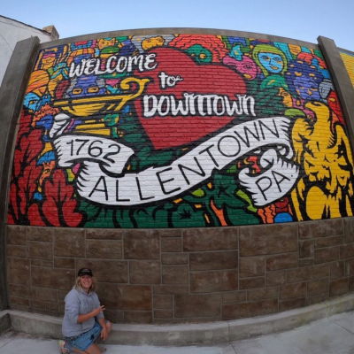 Allentown Mural - 'Welcome to Downtown Allentown (2020')