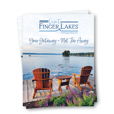 A 42 page full color magazine - Official Travel Guide - highlighting the Finger Lakes.
