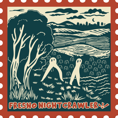 Fresno Nightcrawler stickers 2025