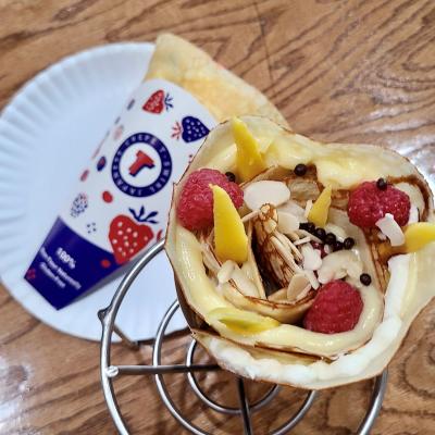 Gluten free T-Swirl Crepe