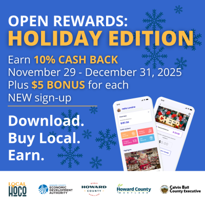 Local HoCo Open Rewards - Holiday Bonus 2025