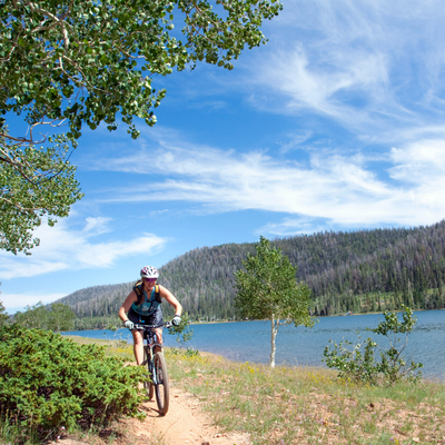 Navajo Lake Mountain Biking