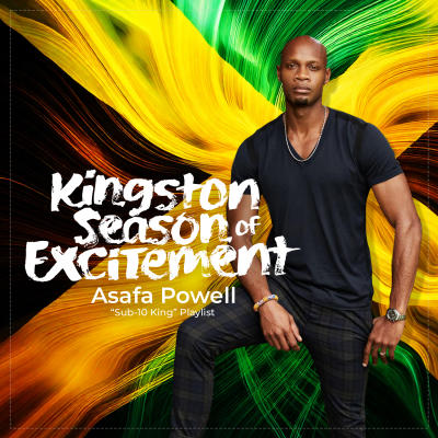 KSOE Asafa Powell Playlist Cover Art